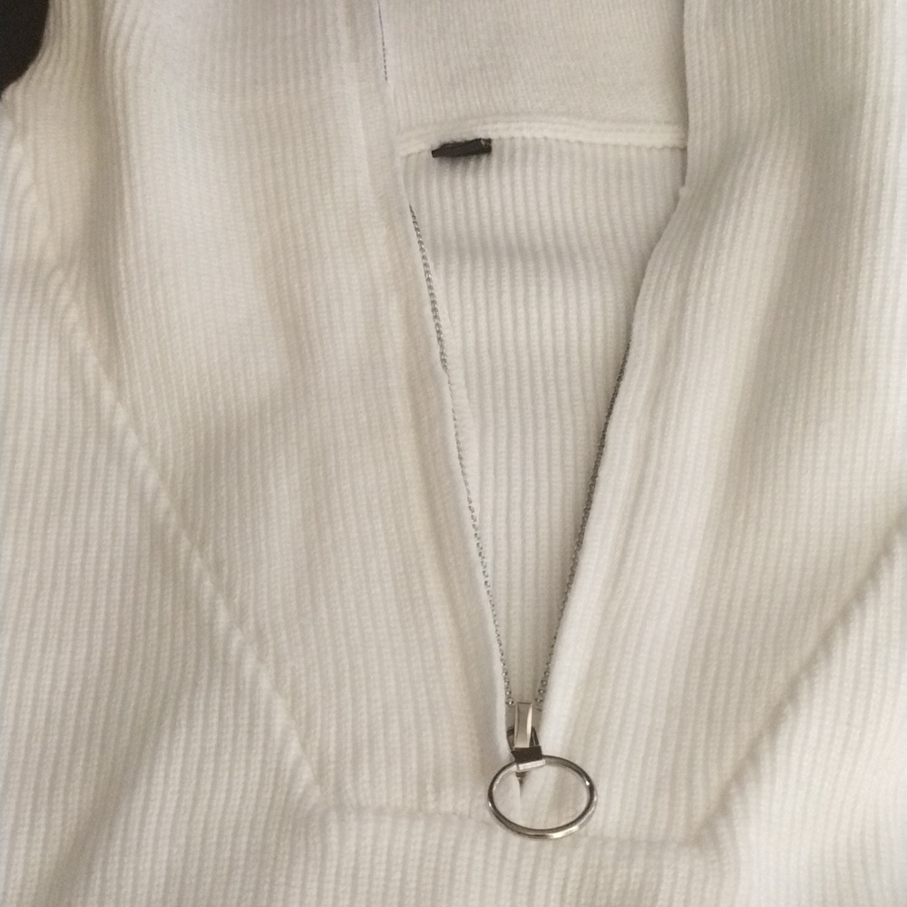 Sweater white size medium